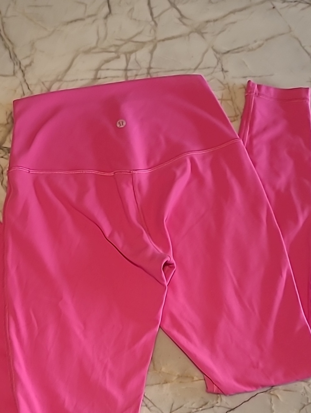 lululemon athletica Bright Pink High-Rise Leggings